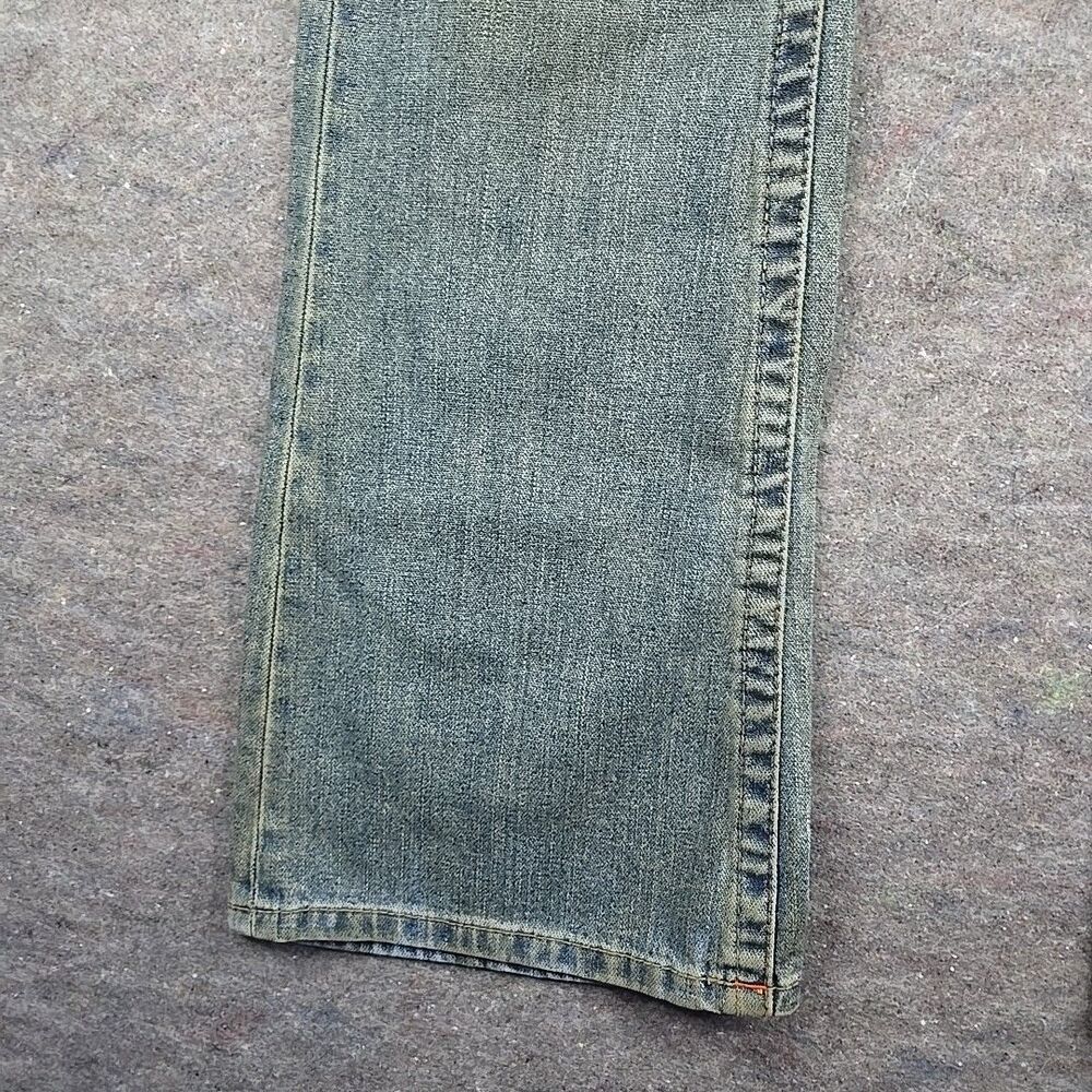NWT True Religion Jeans Embroidered Size 29 Y2K Bobby Flare Lady Godiva Denim - Picture 6 of 15